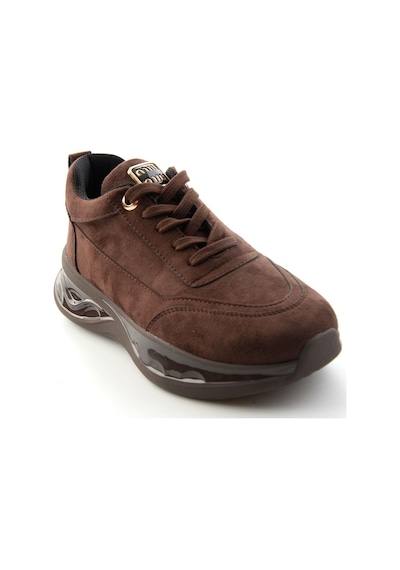 Bambi Kahve Süet Kadın Sneaker K01228092572