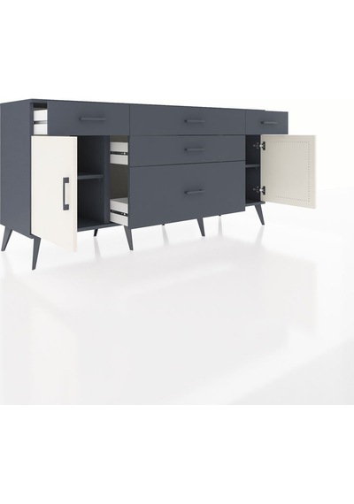 Hyperion Konsol 2 Raflı 5 Çekmeceli 2 Kapaklı 176x44x83 Antrasit-aytaşı/antrasit Aytaşı/antrasit Hyperion Konsol 2 Raflı 5 Çekmeceli 2 Kapaklı 176x44x83 Antrasit-aytaşı/antrasit Aytaşı/antrasit