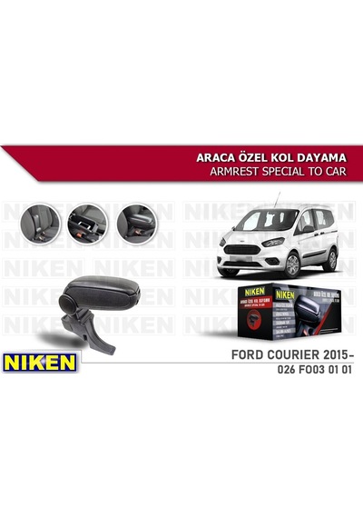 Ford Courıer 2015- Araca Özel Kol Dayama Siyah (546832545)