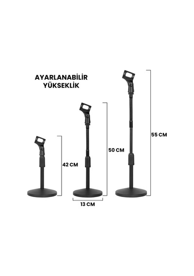 Larkin Ds310 Ağırlıklı Masa Tipi Mikrofon Standı