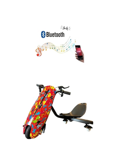 Citymate Drift Car Elektrikli Kaykay Bluetooth Dirift Kar Hoverboard Scooter Ledli Bluetoothlu D28