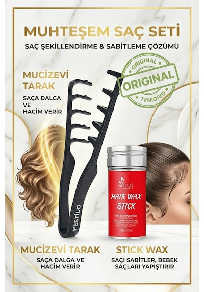 Mucizevi Tarak Stick Wax Seti 75 Gr