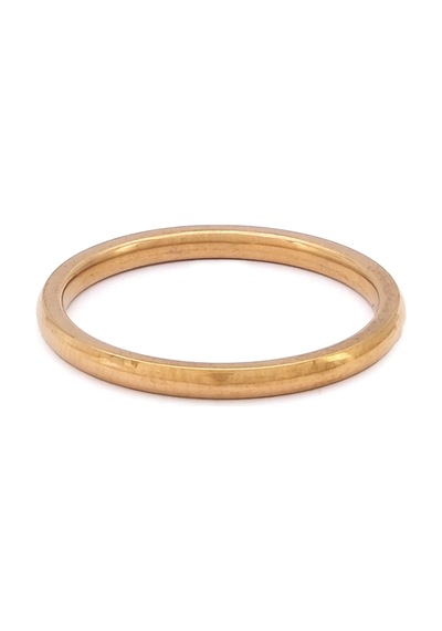 Çelik Alyans Yüzük Rose 2 Mm Yzk-219 Rose Gold