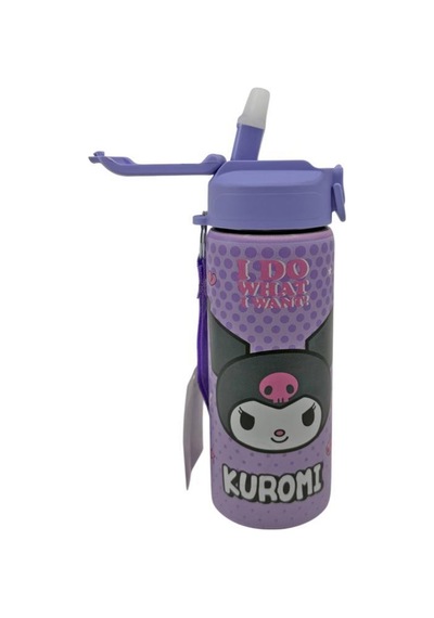 Kuromi 600 Ml Çelik Matara 3446 Çok Renkli
