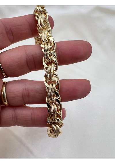 Xupıng Sarmal Bileklik Altın - Gold