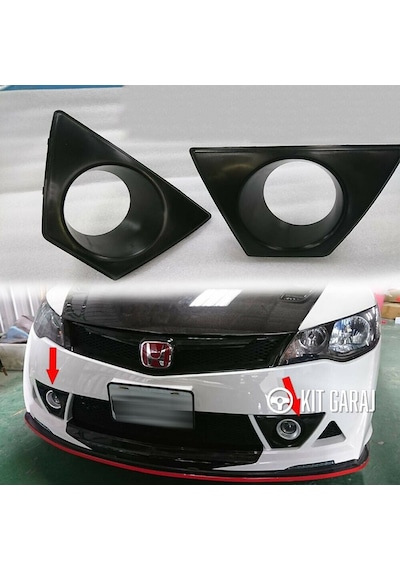Honda Civic Sis Çerçevesi Plastik Boyasız