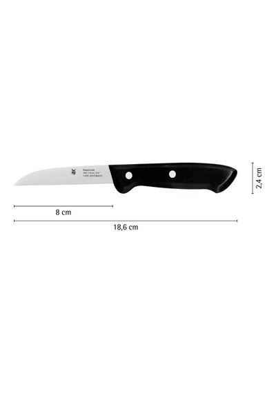 Wmf Classic Line Sebze Bıçağı 8 Cm Siyah