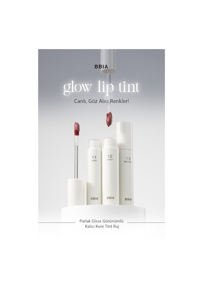 Bbia Parlak Gloss Görünümlü Kalıcı Kore Tint Ruj Bbia Glow Lip Tint 06 Sand Breeze