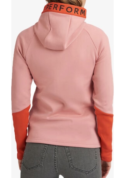 Peak Performance W Rider Mid Zip Hood Kadın Pembe Softshell Mont G78879040-30192 Pembe
