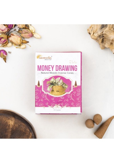 Aromatika Money Drawing Aromalı Konik Tütsü