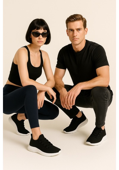 Feelup Fl-01-02 Siyah-beyaz Unisex Sneaker Spor Ayakkabı SİYAH-BEYAZ Feelup Fl-01-02 Siyah-beyaz Unisex Sneaker Spor Ayakkabı SİYAH-BEYAZ