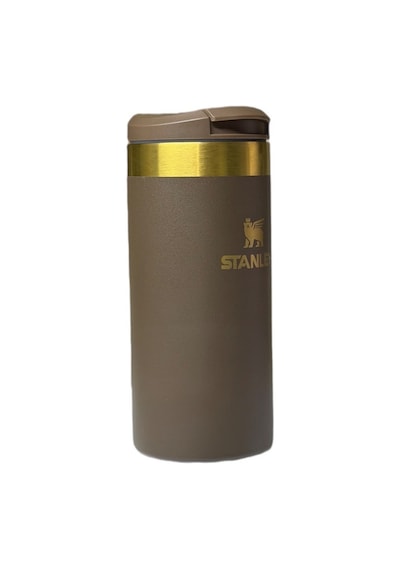 Stanley The Aerolight Transit Bottle 12 Oz 0,35 Lıtre Termos - Espresso Gold Kahverengi