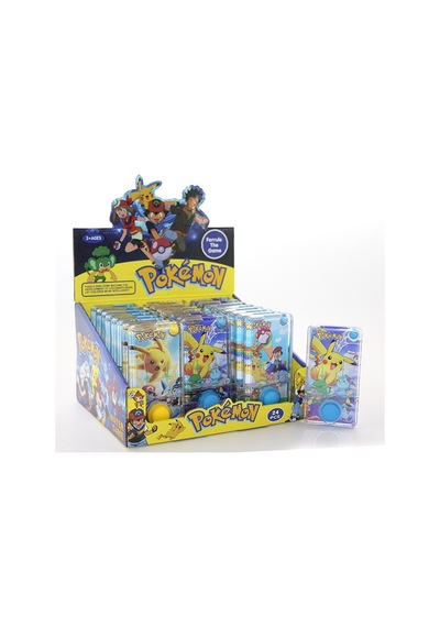 Özel Seri Pokemon Baskılı Sulu Oyun - Tek Butonlu Okul Hediyesi Eğlence Aracı Oyuncağı