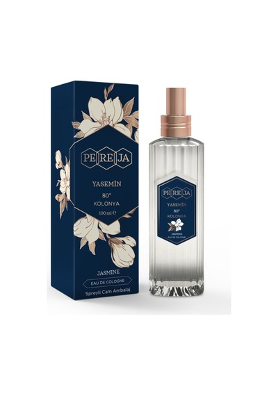 Pereja 80 Derece EDC Yasemin Kolonyası Sprey Cam Şişe 100 ML