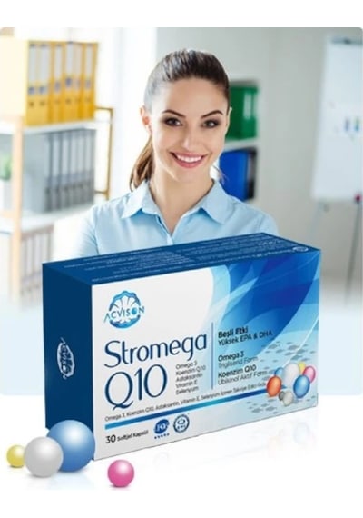 Acvison Stromega Q10 30 Softjel Kapsül