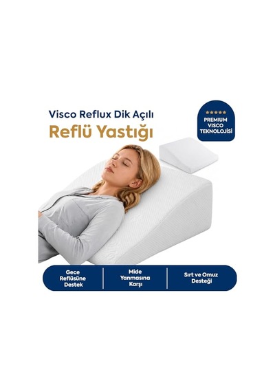 Yastık Visco Reflux Beyaz 65x60 Genel