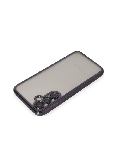 Galaxy S23 Fe Kılıf Razer Lensli Silikon - Mor