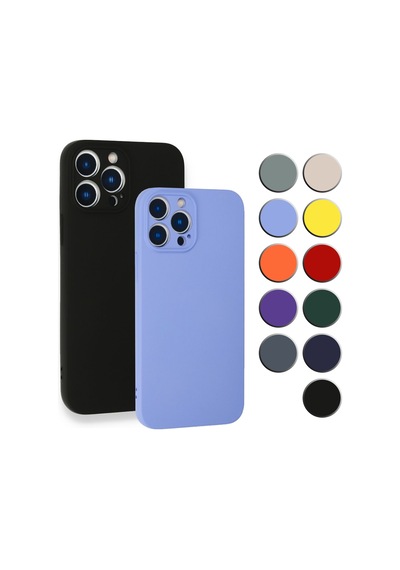 Apple Uyumlu iPhone 13 Pro Max Kılıf Kamera Korumalı Lansman Silikon Kapak