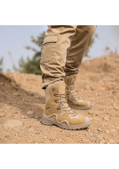 Forelli Atik G Standart Kalıp Kum Beji Bağcıklı Tactical Askeri Bot Bej