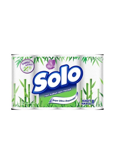 2 Adet Solo Ultra Kağıt Havlu 8'li