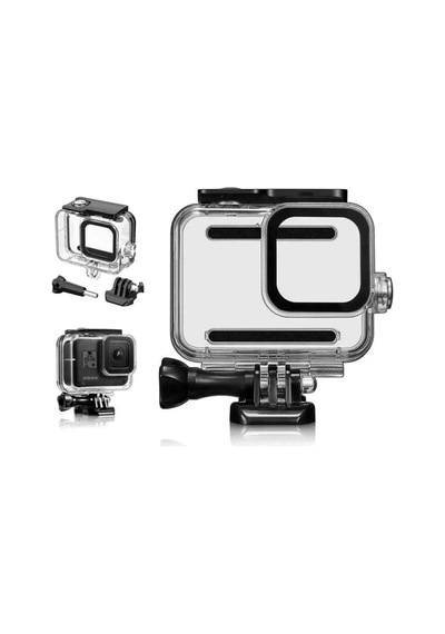 Gopro Hero 13 Uyumlu Su Geçirmez Kılıf Su Altı Housing Çok Renkli