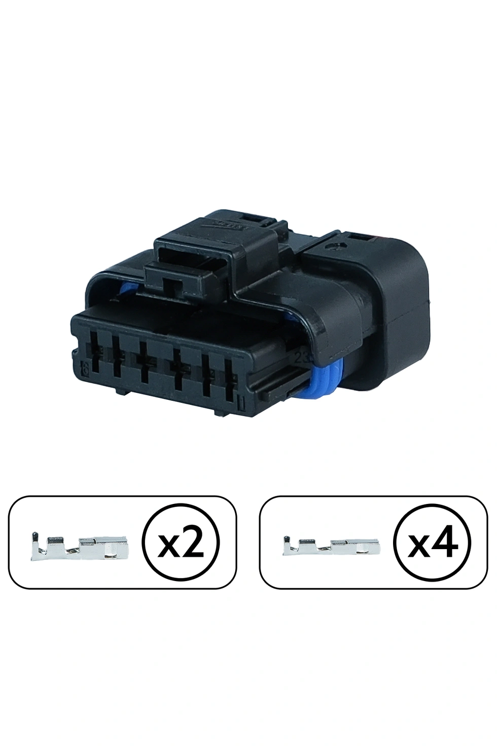 Citroen C4 Hava Akışmetre Soketi 6 Pinli Kablolu 6003
