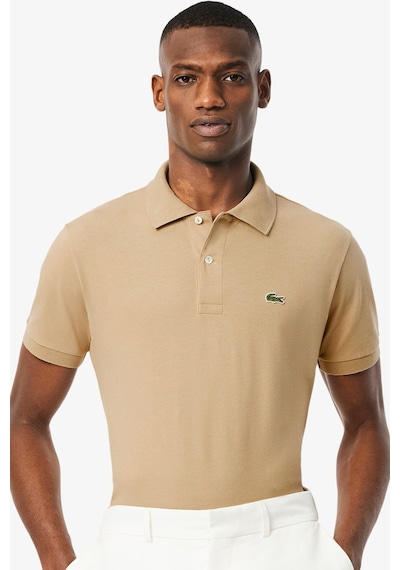 Lacoste L.12.12 Light Men's Classic Fit Polo T-shirt Erkek Polo Yaka Tişört Bej Bej