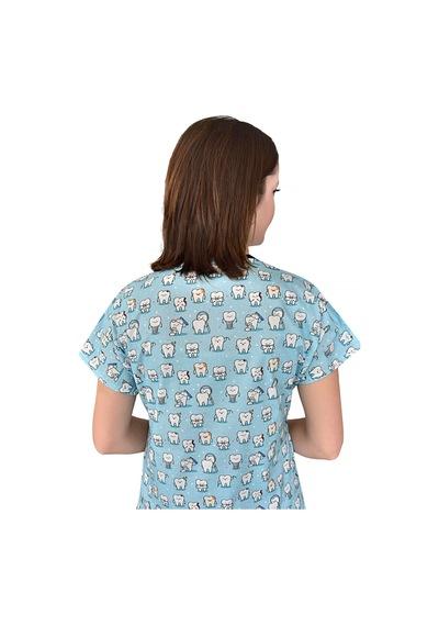 Unisex Master Likra Mavi Diş Desenli Doktor Hemşire Diş Hekimi Tek Üst Scrubs Forma Açık Mavi Açık Mavi Unisex Master Likra Mavi Diş Desenli Doktor Hemşire Diş Hekimi Tek Üst Scrubs Forma Açık Mavi Açık Mavi