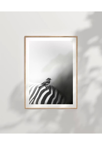 Çerçevesiz Poster Çizgilerin Üzerinde