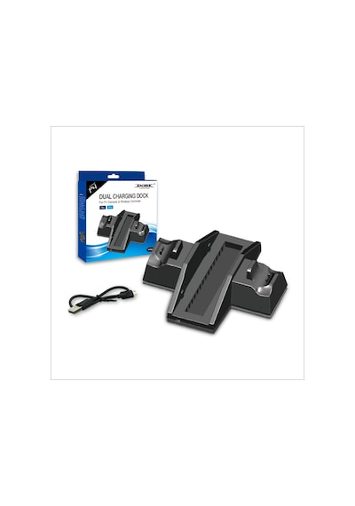 PS4 Ve Pro Tp4-805B İçin Çift Şarj Ünitesi