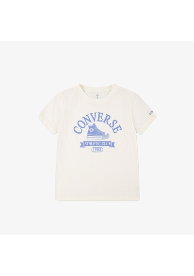 Converse Kız Çocuk T-shırt Krem