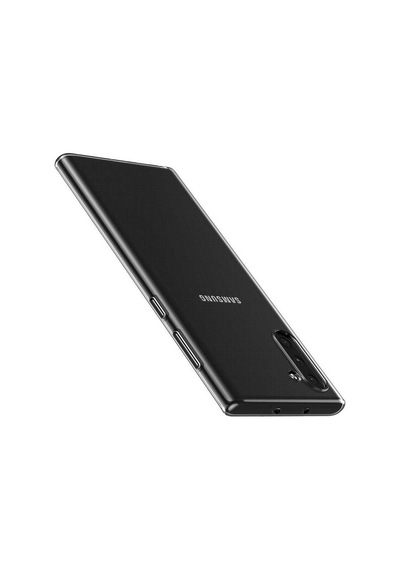 Samsung Galaxy Uyumlu Note 10 Kılıf Lüx Şeffaf Silikon Kılıf