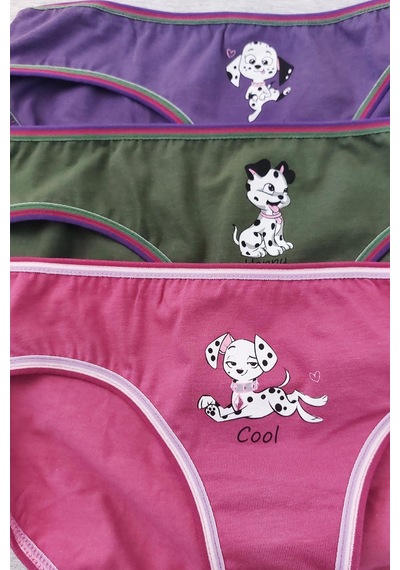 Sensu Kız Çocuk Pamuklu 5'li Külot Set - Kıds2600 Model-6 Model6