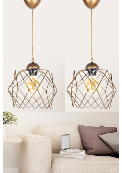 Trend Kitchen 2 Adet Silvano Eskitme Sarkıt Avize Eskitme