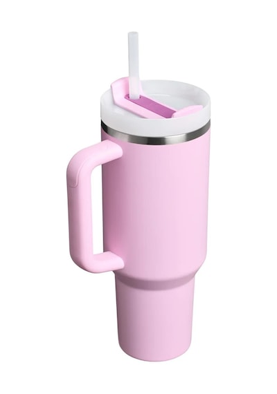Stanley The Quencher Flowstate Tumbler Pipetli Termos Bardak 1,18l Pembe