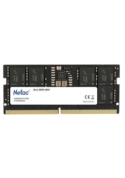 Netac Basics Ddr5 16 Gb 4800 Mhz Notebook Ram - Ntbsd5n48sp-16