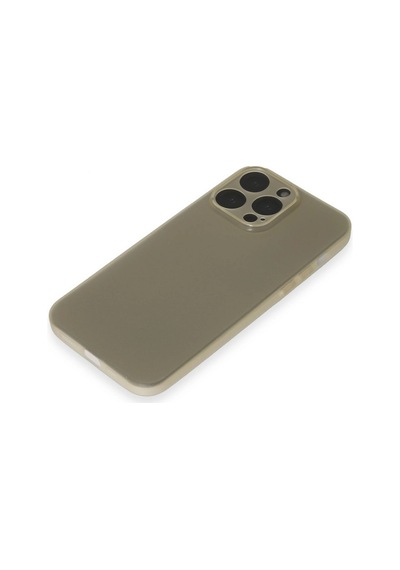 Apple Uyumlu iPhone 15 Pro Max Kılıf Puma Silikon Altın