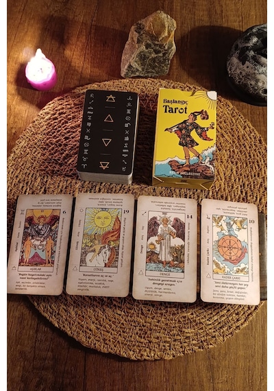 Başlangıç Tarot Destesi 78 Kart - Arındırma Kesesi Hediyeli