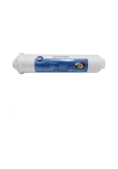 Filtre Dünyası Nsf Li Post Mineral Su Arıtma Son Karbon ( Tatlandırıcı ) Filtre