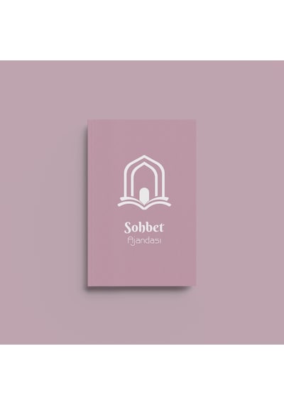 Sohbet Ajandası Pembe Kapak Çok Renkli