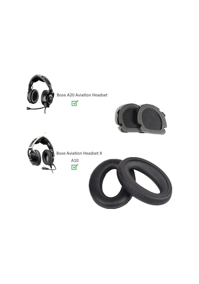 Bose A10 A20 Uyumlu Yedek Kulaklık Pedi