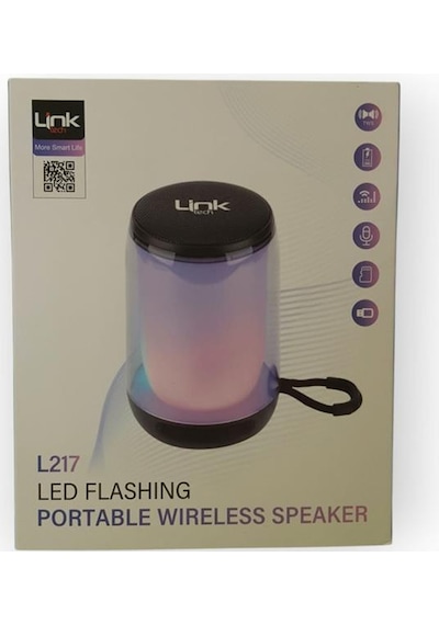 Linktech L217 Taşınabilir Rgb Işıklı Bluetooth Hoparlör