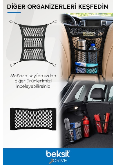Drıve Bagaj Sabitleme Filesi Fiat Egea Uyumlu 40x60