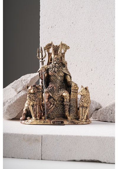 Odin Heykel İskandinav Yunan Mitolojisi Heykel Biblo
