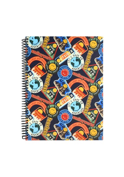 Mynote Smiley 18,5x25,5 100 Yaprak Çizgili Sert Kapak Genel