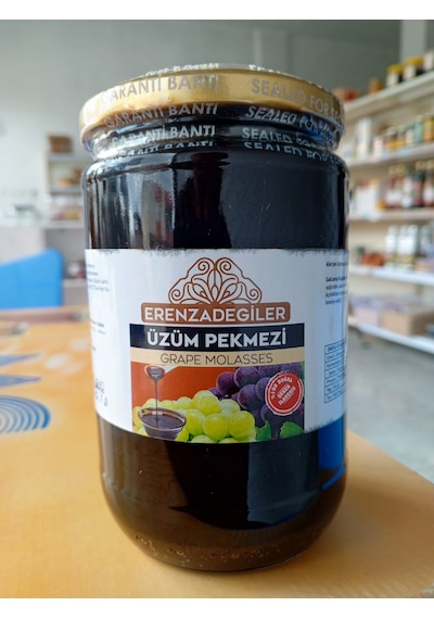 Erenzadegiler Üzüm Pekmezi 850 G Doğal Katkısız Geleneksel Pekmez