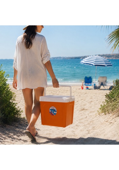 25 Lt Buzluk Termos Eps 1066 Coolerbox -471 Turuncu