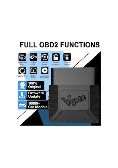 Vgate Vlinker Mc+ Bt3.0/ble4.0 Elm327 İçin Tarama Bluetooth Obd2 Araç Teşhis Ms Can Oto Aracı Android &amp İos Ve