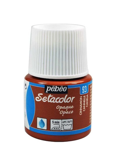 Setacolor Opak Kumaş Boya 45ml - 93 Cinnamon No Color