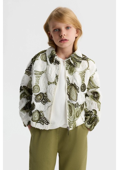 Nk Kids Erkek Çocuk Vanessa Ceket Nk-31542 Ekru-yeşil
